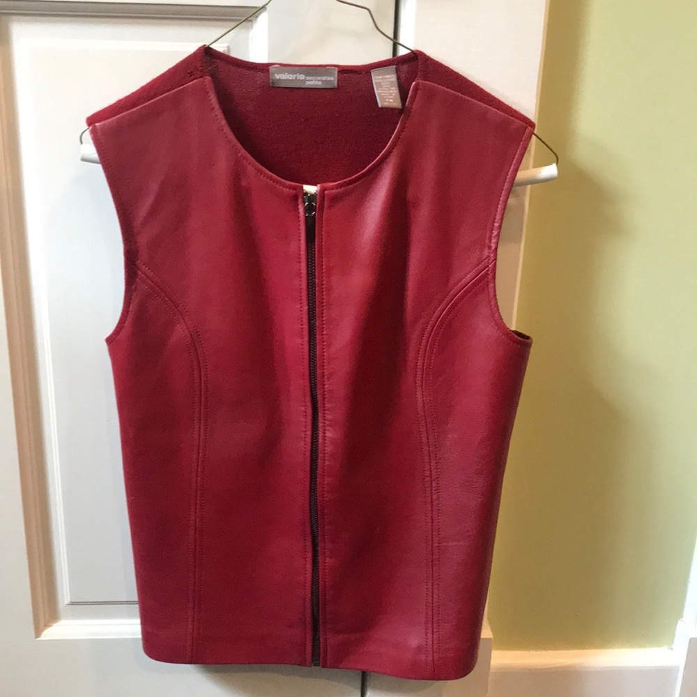 leather vest